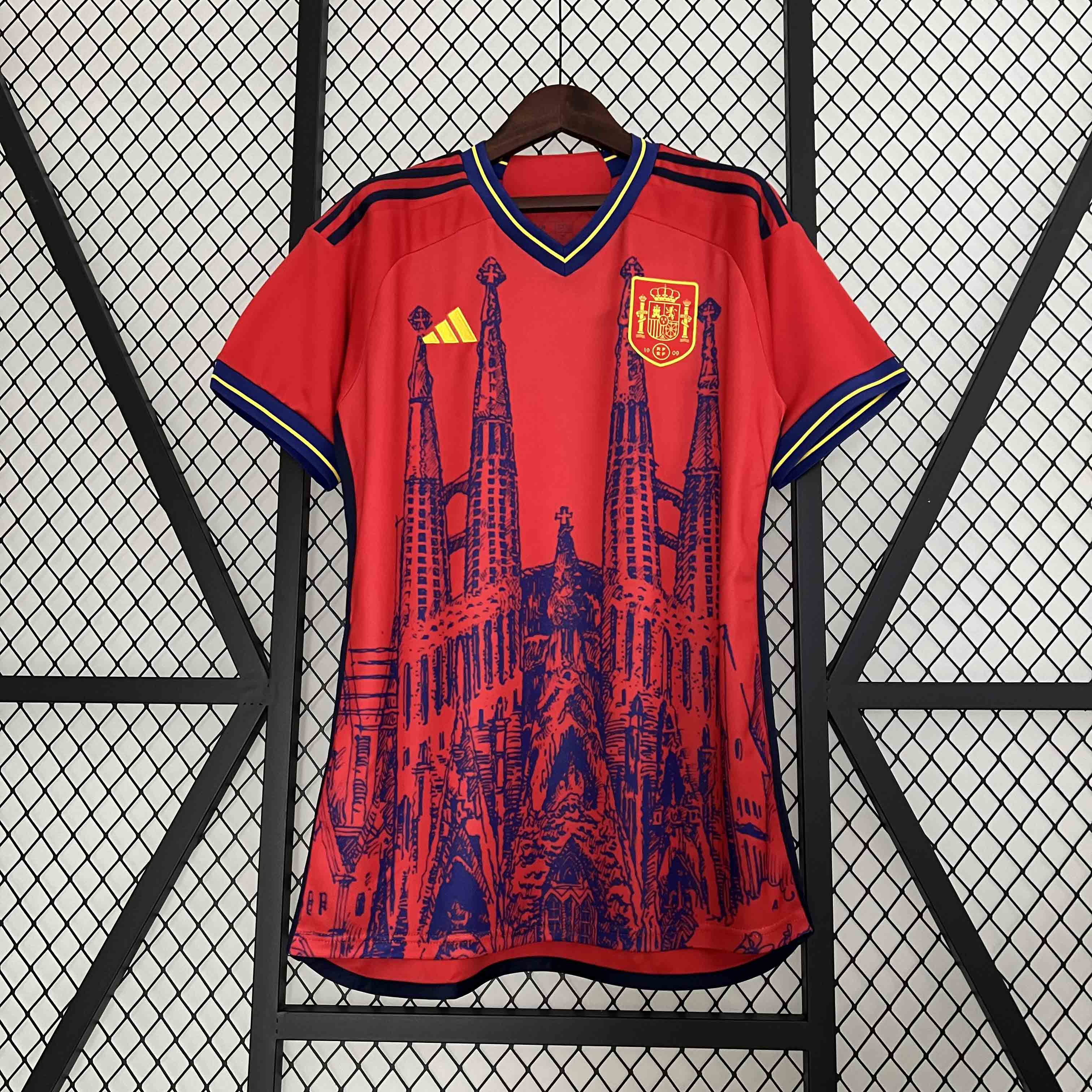 Spain 23-24 Sagrada Famﾨﾪlia Special Edition Jersey - Fans Version